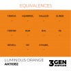 AK - Peinture LUMINOUS ORANGE STANDARD