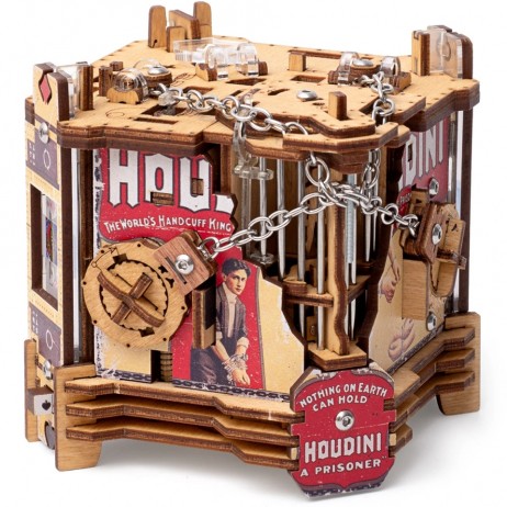 Houdini's magic escape cluebox