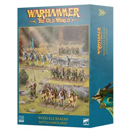 TOW - Elf Realms Battle March Army