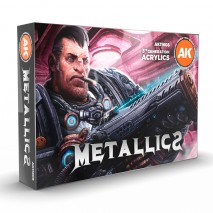 AK - METALLICS COLORS SET