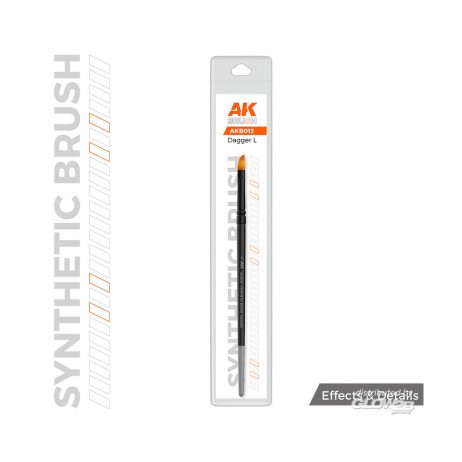 AK - SYNTHETIC BRUSH - DAGGER L