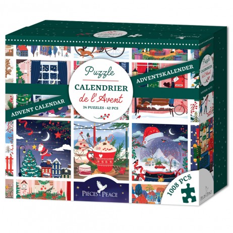 Calendrier de l'Avent Pieces and Love