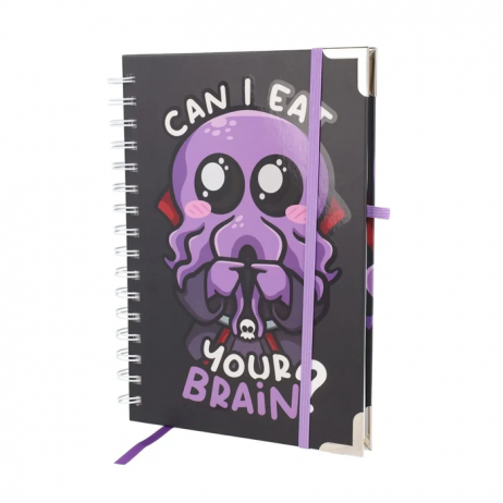Eat Your Brain Deluxe Notebook