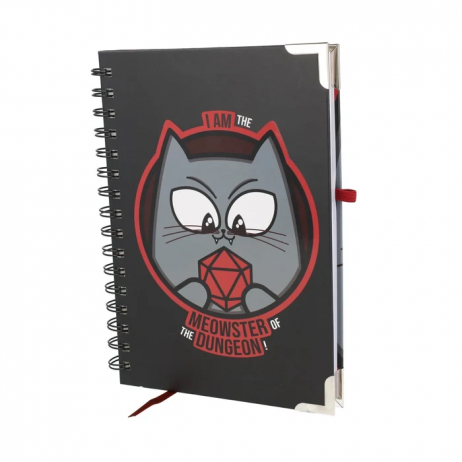 Meowster of the Dungeon Deluxe Notebook