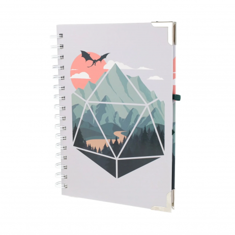 A d20 Scene Deluxe Notebook