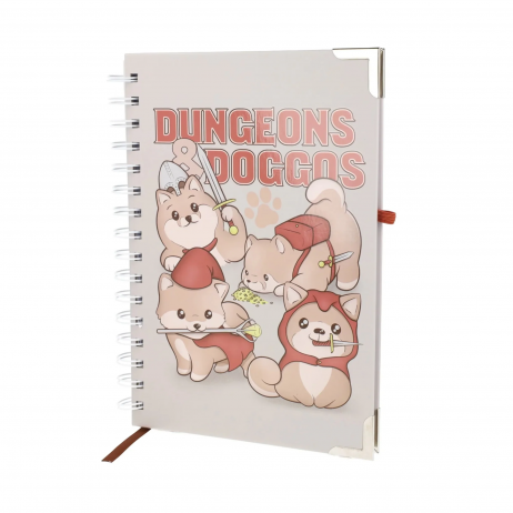 Dungeons & Doggos Deluxe Notebook