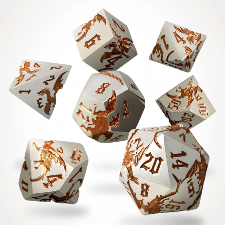 Gilded Wyrm Metal Set de 7 Dés