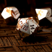 Gilded Wyrm Metal Set de 7 Dés