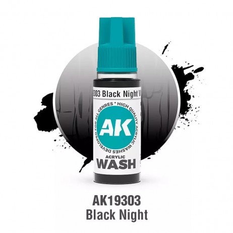 AK - BLACK NIGHT - ACRYLIC WASH