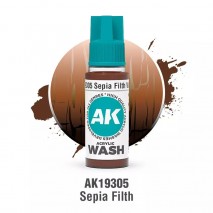AK - SEPIA FILTH - ACRYLIC WASH