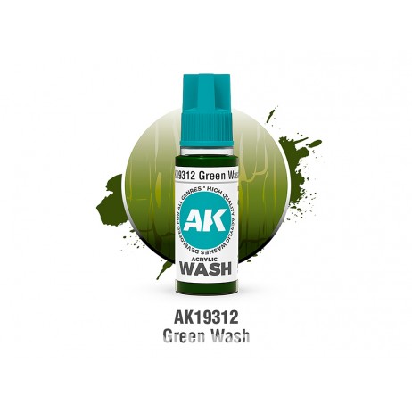 AK - GREEN - ACRYLIC WASH