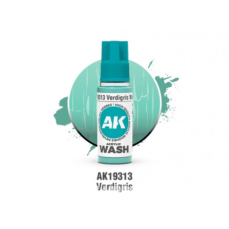AK - VERDIGRIS - ACRYLIC WASH