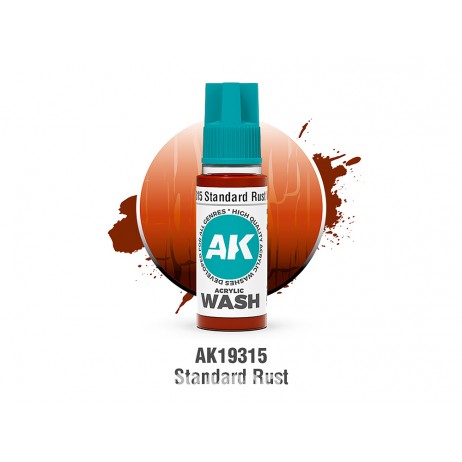 AK - STANDARD RUST - ACRYLIC WASH