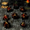 Fire Dragon's Gaze Floating Eye Set de 7 Dés