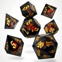 Fire Dragon's Gaze Floating Eye Set de 7 Dés
