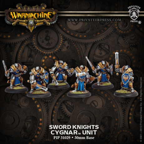 Cygnar Sword Knights