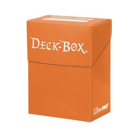 Boîte orange polydeck 75 carte